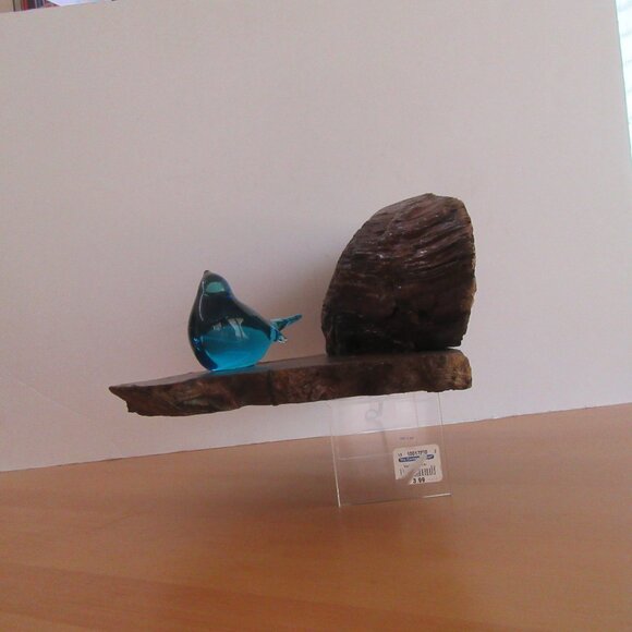 Vintage cypress wood handmade shelf - wall or tabletop - rustic, beach house - Picture 16 of 16